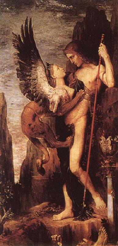 Gustave Moreau Ordipus and the Sphinx